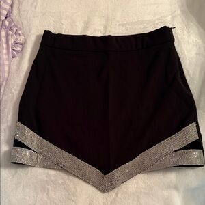 Zara skirt with sparkle trim